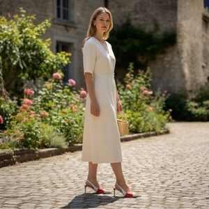 NIB Dolce & Gabbana Happy Garden Slingback Heels Size 39.5 $825